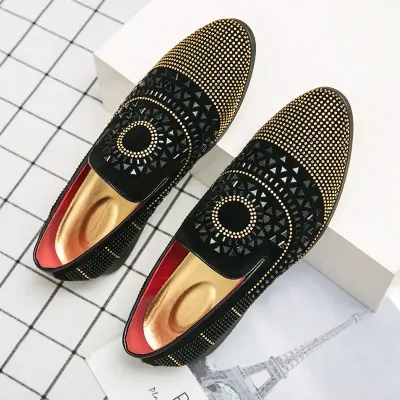 BRITISH MEN'S LEATHER KOREAN LOAFERS